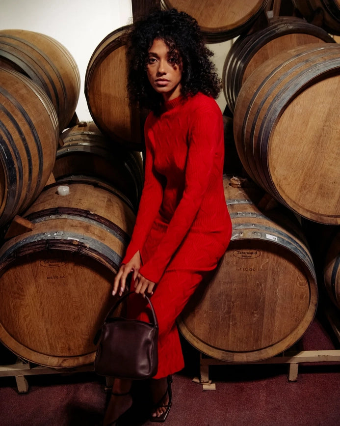 Grace Dress-Dress-Torn By Ronny Kobo-XS-Red-Urbanheer