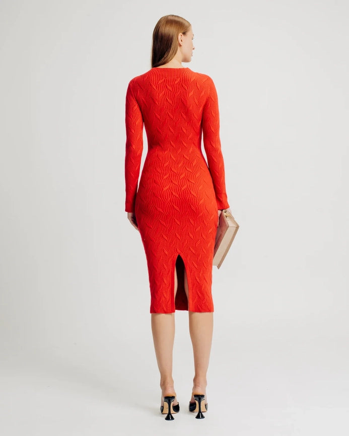 Grace Dress-Dress-Torn By Ronny Kobo-XS-Red-Urbanheer