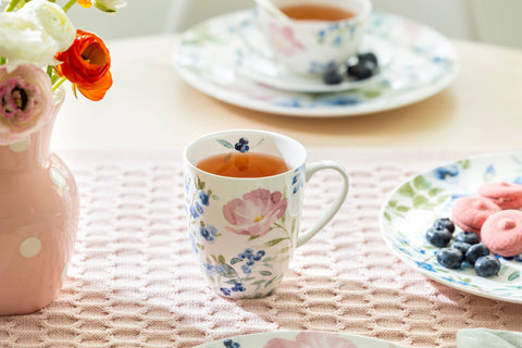 Grace Teaware - Indigo Garden Grace 14oz Bone China Mug