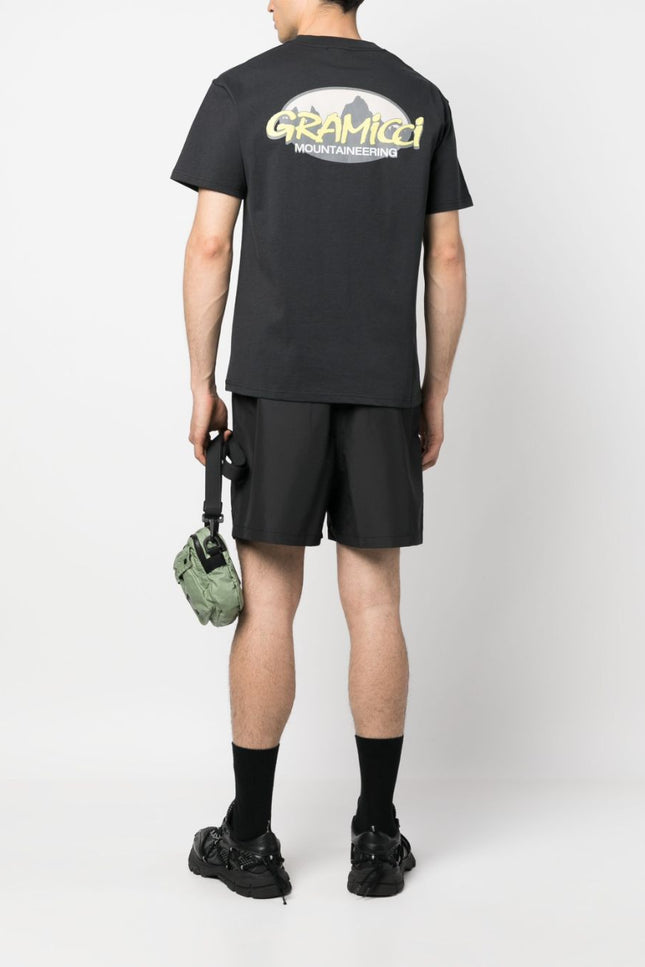 Gramicci T-Shirts And Polos Black-men > clothing > topwear-Gramicci-Urbanheer
