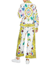 Grateful Dead Fabulous Button Down Scarf Blouse-Blouse-Meghan Fabulous-XS-Urbanheer