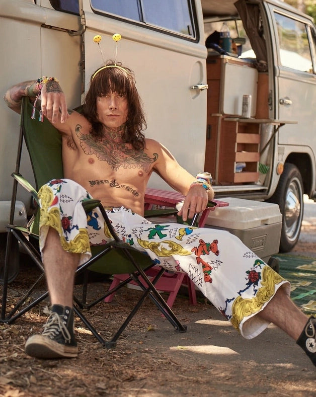 Grateful Dead Fabulous Scarf Pants-Pants-Meghan Fabulous-XS-Urbanheer