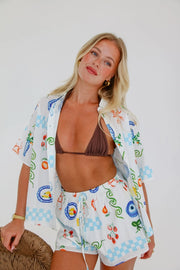 Greco Two Piece Set 100% Cotton-Set-Melci Studio-XS-Urbanheer