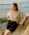 Green Double Gauze Cotton Top Green-Top-Moa-Green-Urbanheer