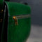Green Leather Cross Body Bag - Moonfleet-Cross Body Bag-Time Resistance-Green-Urbanheer