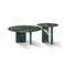 Green Natural Marble Nesting Coffee Table Set