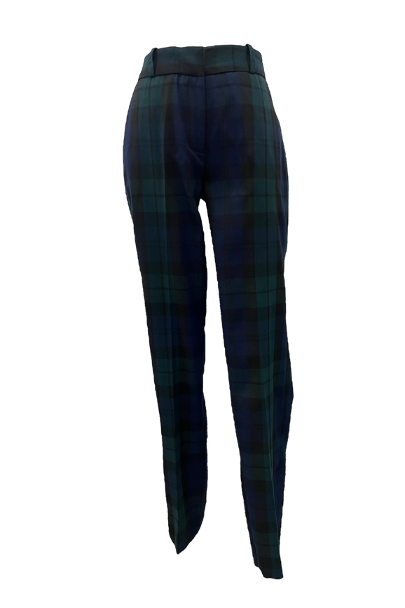 Green Peaky Tartan Pants-Pants-Pivoine Signature-XS-Urbanheer