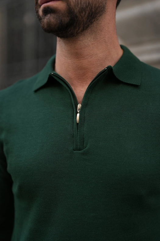 Green Polo-Polo Shirt-DONATO-S-Urbanheer
