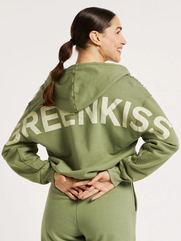 Greenkiss Jacket-Jacket-Greenkiss-S/M-Dark Green-Urbanheer