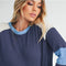 Gretel Colorblock Layering Top Blue-Top-AEMI + CO-S-Blue-Urbanheer