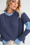Gretel Colorblock Layering Top Blue-Top-AEMI + CO-S-Blue-Urbanheer