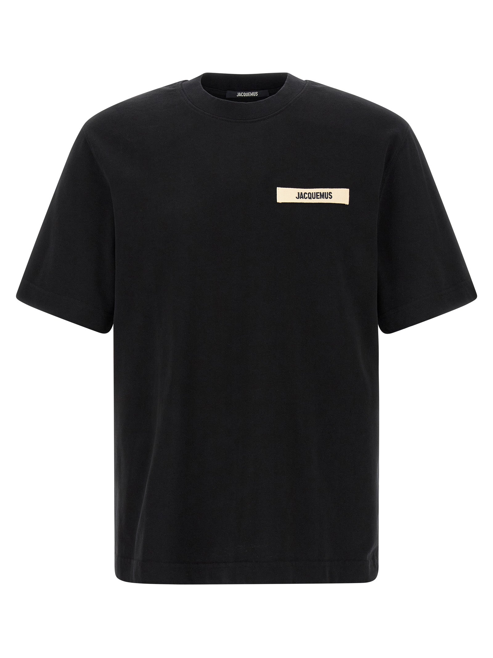 Gros Grain Cotton Crew Neck T-Shirt for Everyday Comfort