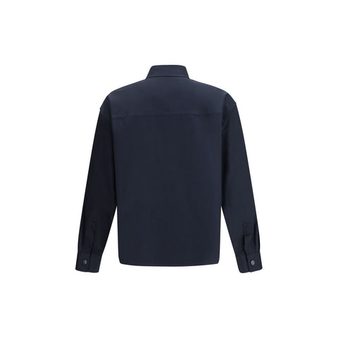 Gucci Blue Cotton Coat