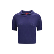 Gucci Blue Silk Dress Shirt