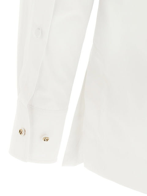 Gucci Double G Embroidery Shirt