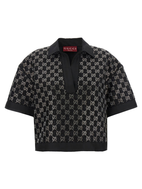 Gucci Gg Crystal Top