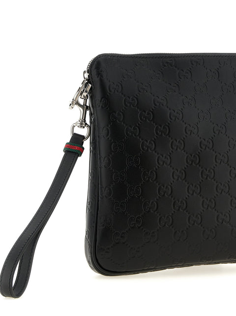 Gucci Gg Emblem Medium Shoulder Bag