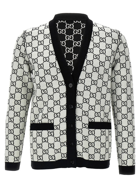 Gucci Gg Reversible Cardigan