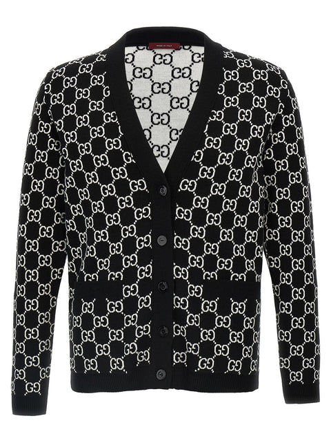 Gucci Gg Reversible Cardigan