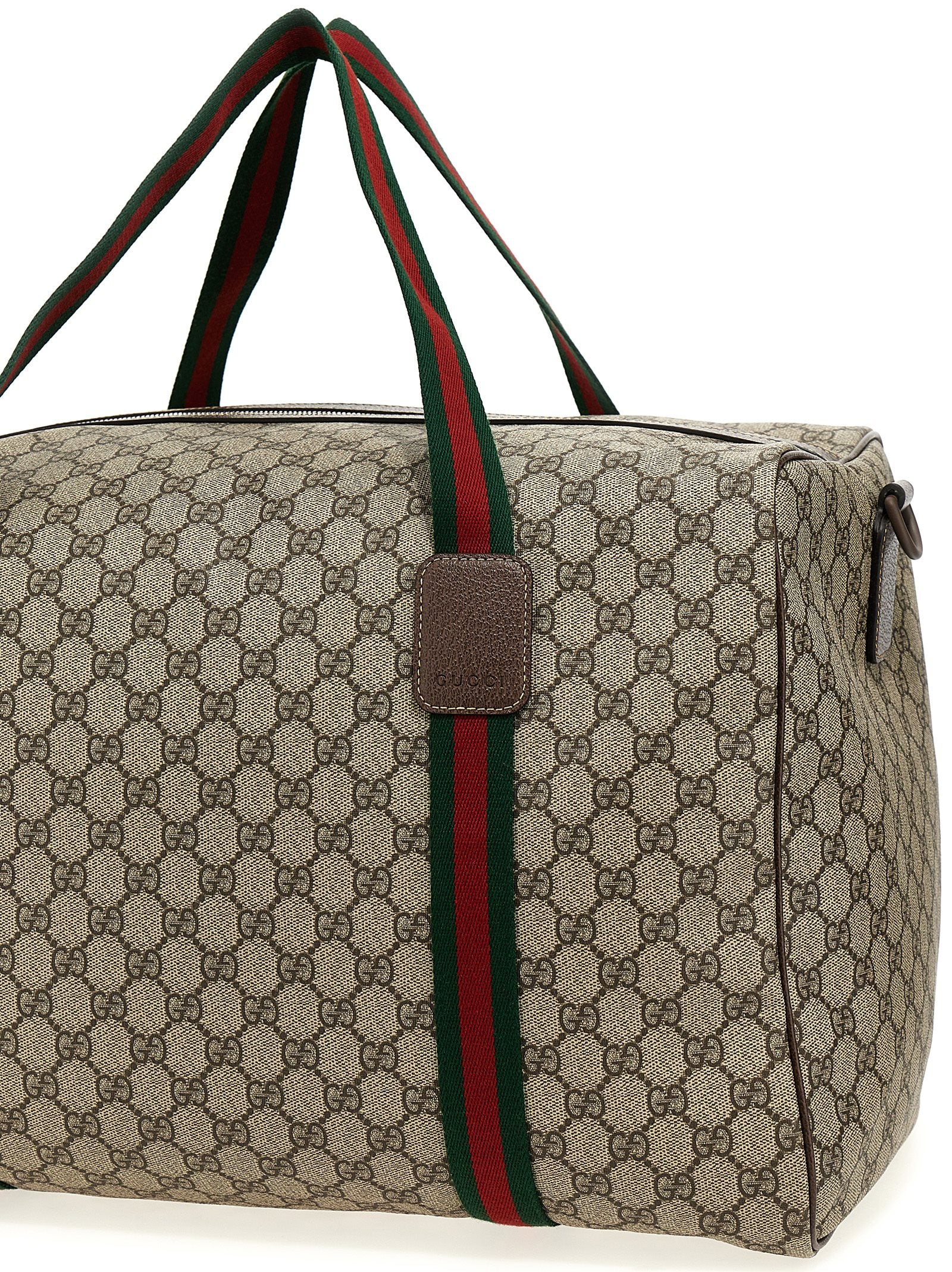 Gucci Gg Supreme Large Travel Bag