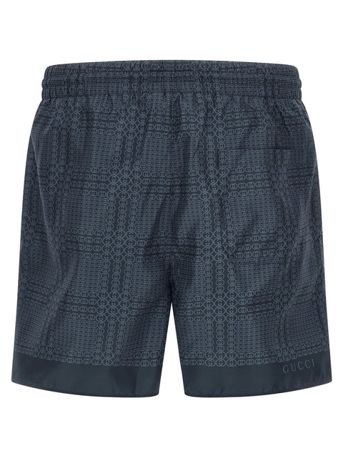 Gucci Incrocio Gg Swimsuit