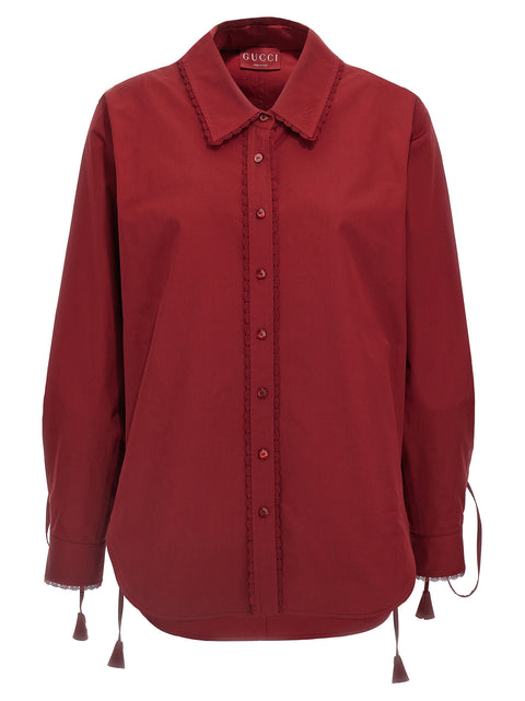 Gucci Lacing Shirt