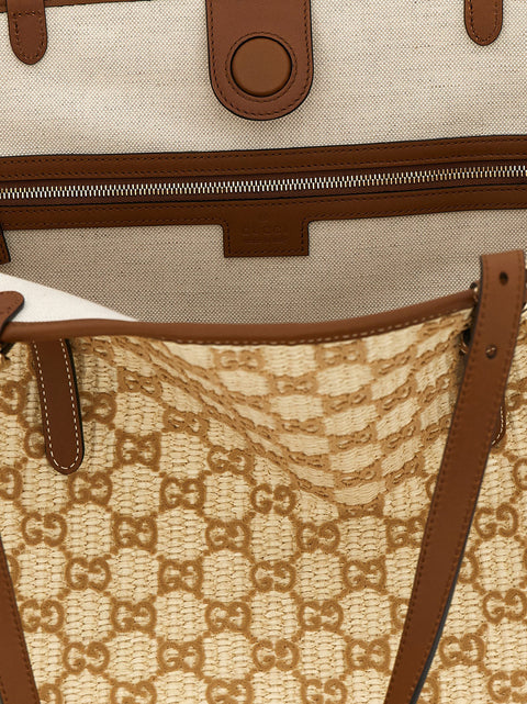 Gucci Large Woven Shopping Bag