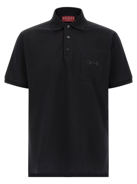 Gucci Morsetto Embroidery Polo Shirt
