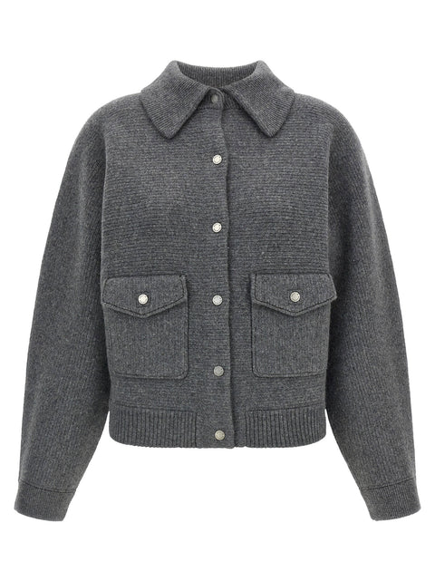 Guest In Residence Felt Bomber Jacket