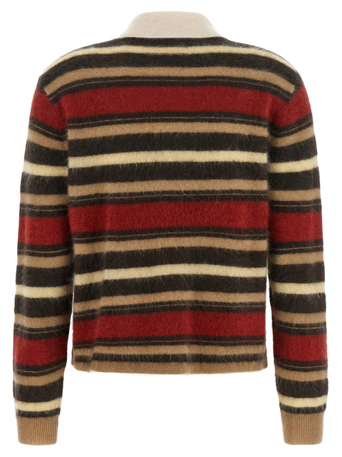 Guest In Residence Grizzly Cropped Rugby Polo Shirt