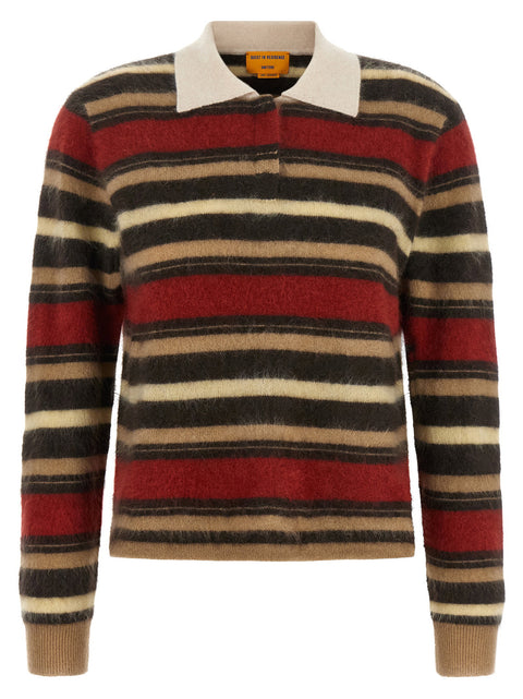 Guest In Residence Grizzly Cropped Rugby Polo Shirt