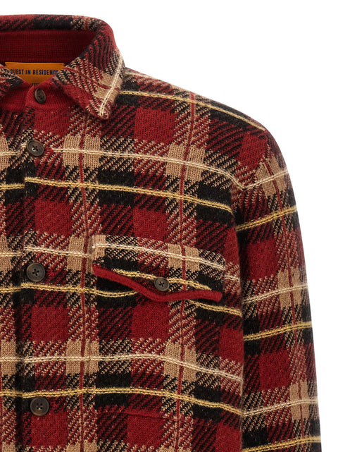 Guest In Residence Plaid Work Shirt
