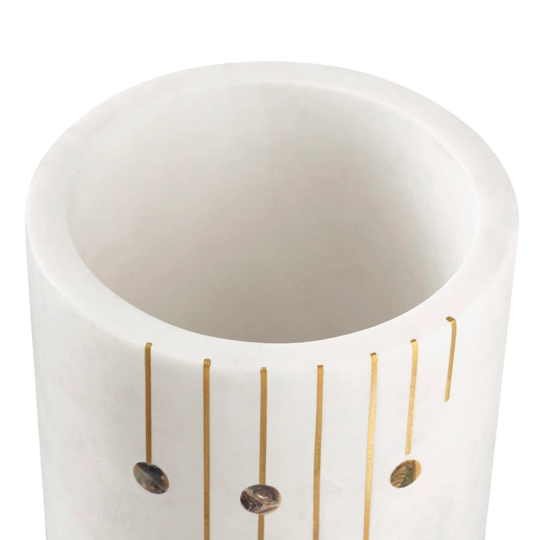 Gulnar Marble Wine Chiller-Wine Chiller-GAURI KOHLI-5.0" x 5.0" x 7.0"-Urbanheer