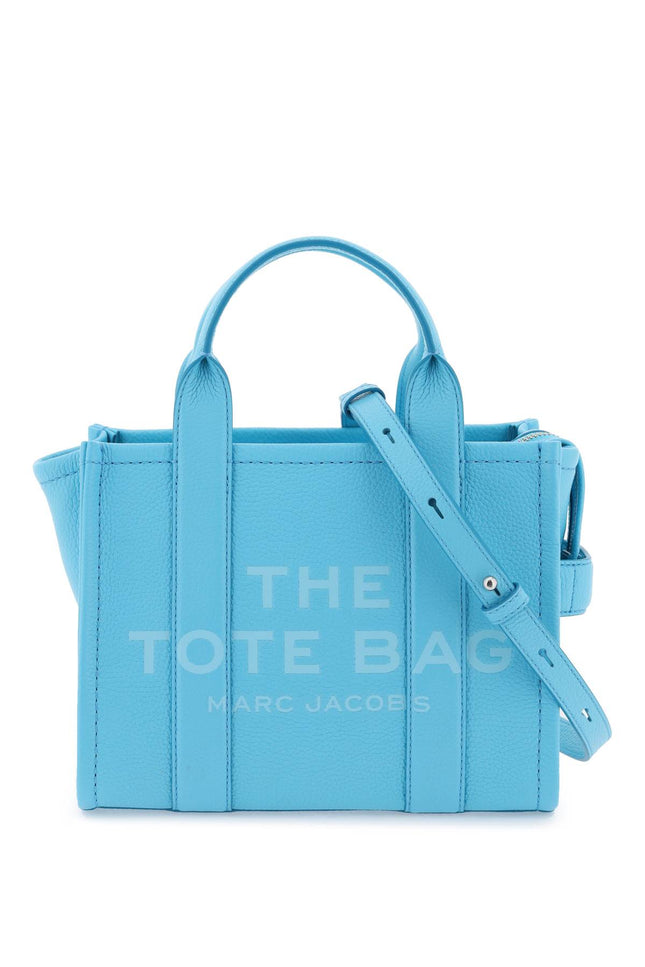 Marc Jacobs 'The Leather Small Tote Bag' Light Blue-Bags Handbags-Marc Jacobs-os-Urbanheer