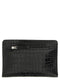 Tom Ford Croc Print Leather Clutch Bag