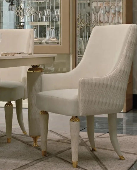 Italian Luxury Marble Dining Table & Chair - Custom