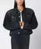 HAIKURE Black washed-effect Renee denim jacket