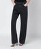 HAIKURE Charcoal wide-leg jeans