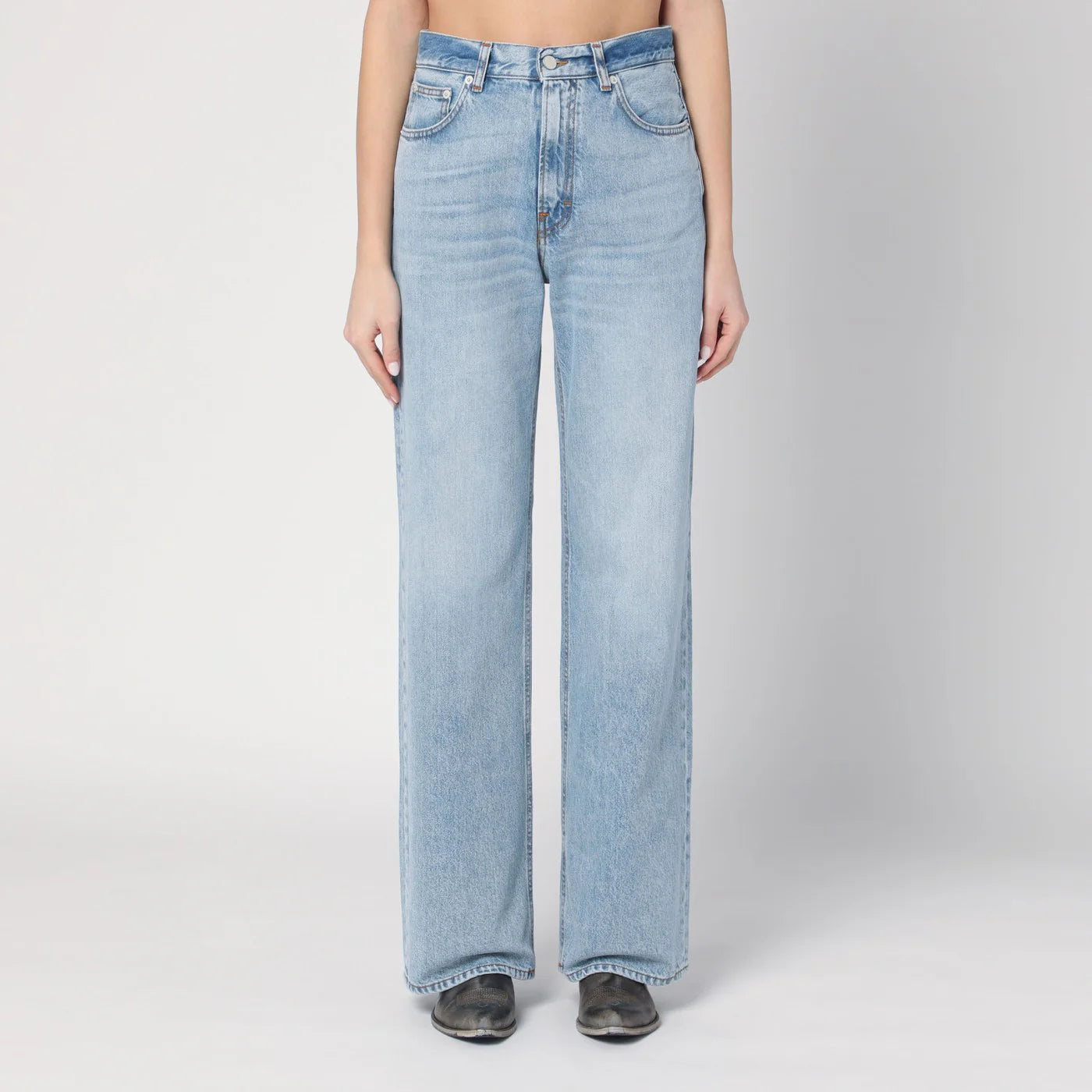 HAIKURE Light blue washed jeans