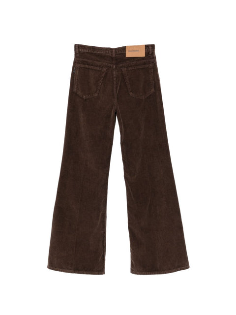 HAIKURE Trousers BROWN