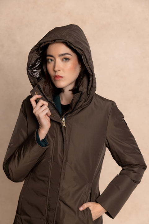 HARBIN Long down jacket