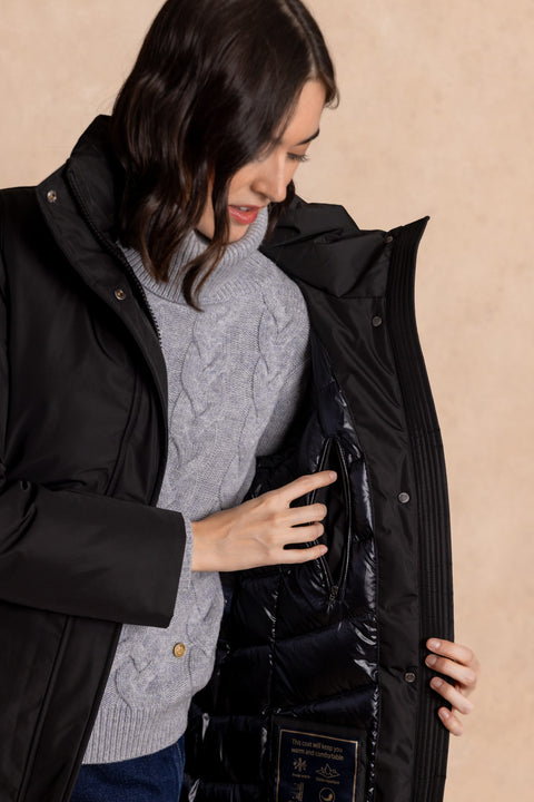 HARBIN Long down jacket
