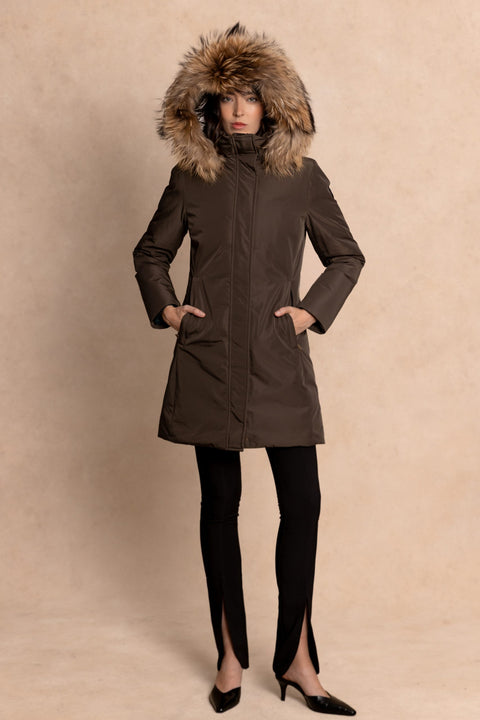 HARBIN Long down jacket