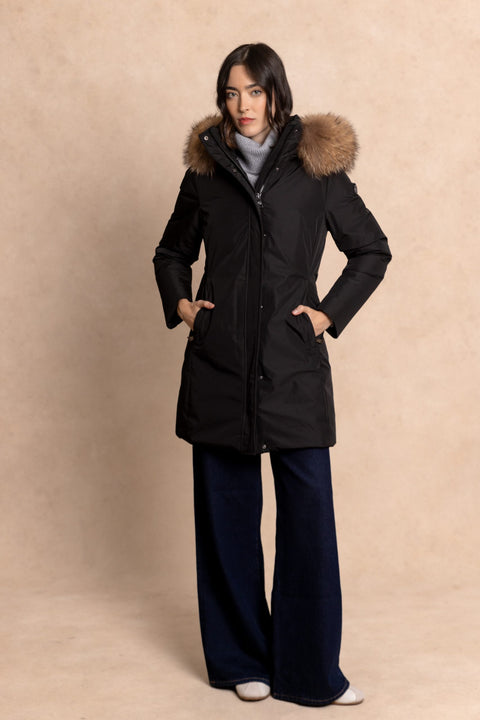 HARBIN Long down jacket