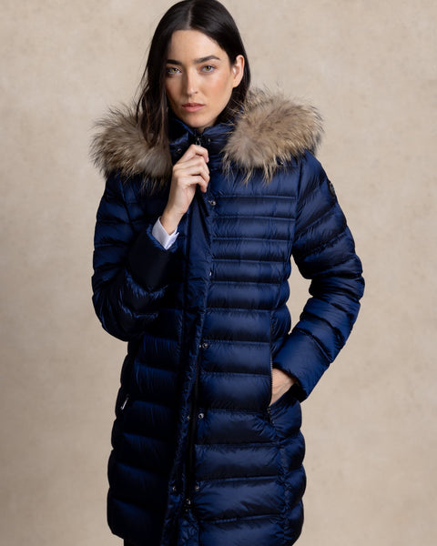 HARLEM mid-length down jacket