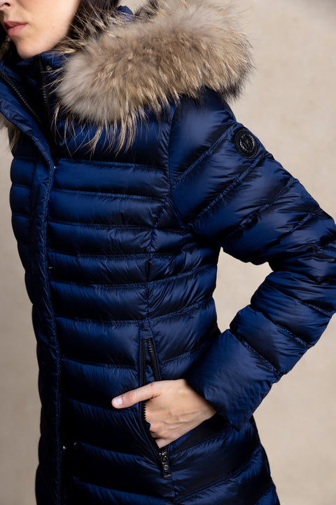 HARLEM mid-length down jacket