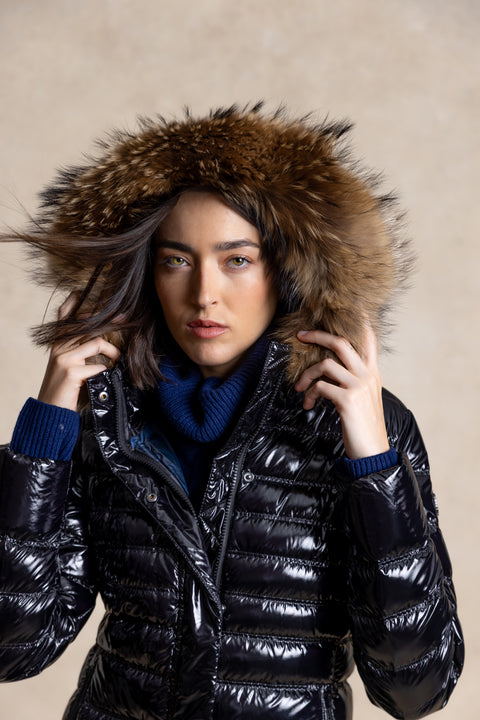 HARLEM mid-length down jacket