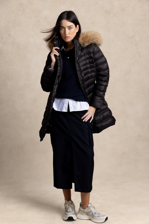 HARLEM mid-length down jacket