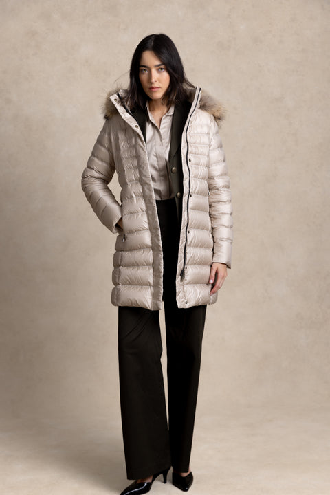 HARLEM mid-length down jacket