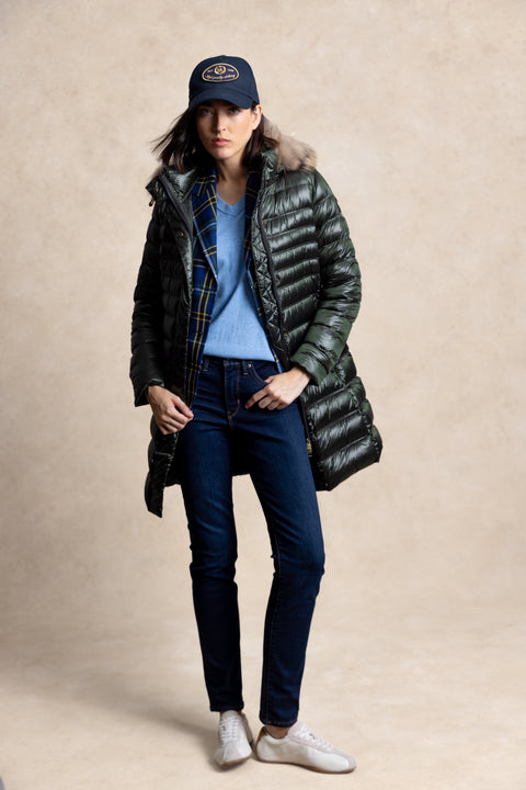 HARLEM mid-length down jacket